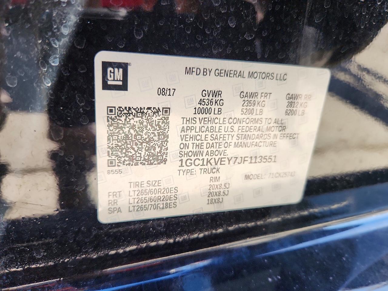 2018 CHEVROLET SILVERADO K2500 HEAVY DUTY LT photo 25