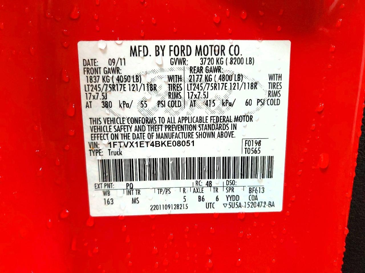 2011 FORD F150 SUPER CAB photo 23
