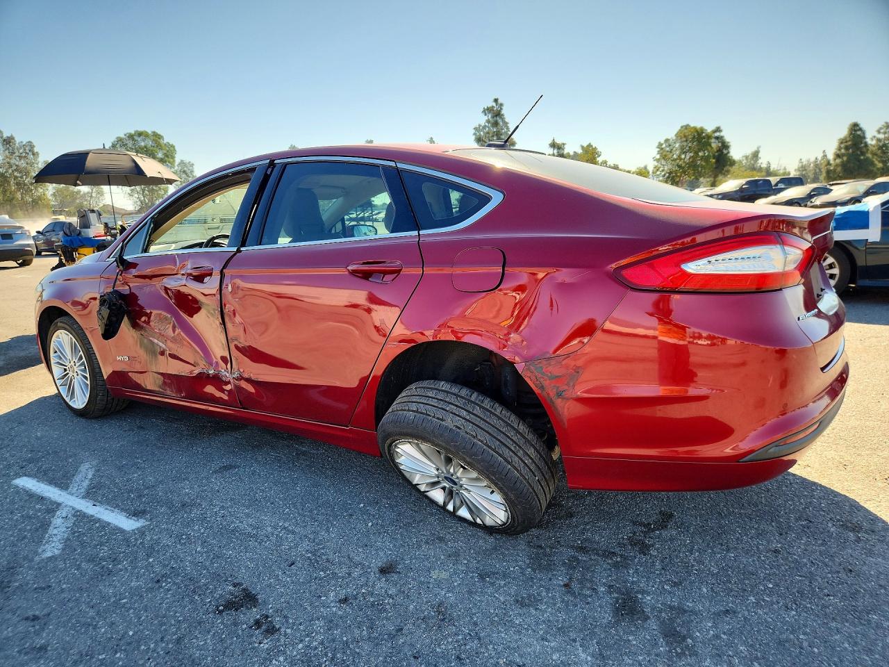 2014 FORD FUSION SE HYBRID photo 2