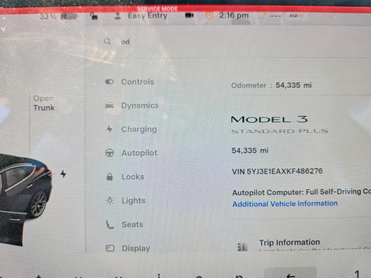 2019 TESLA MODEL 3 photo 17