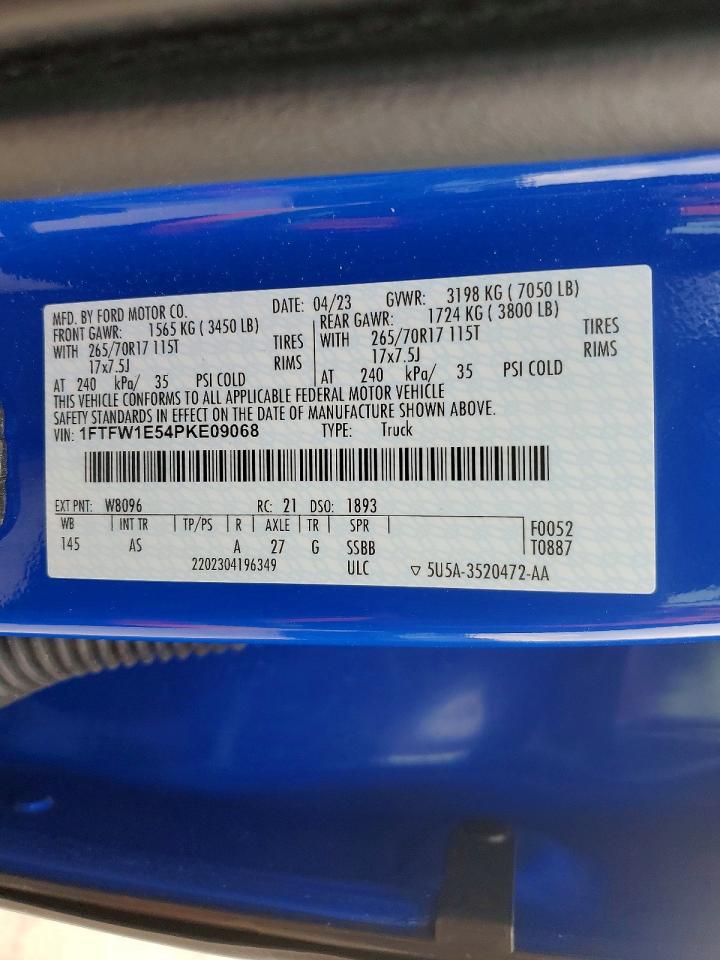 2023 FORD F150 SUPERCREW photo 13