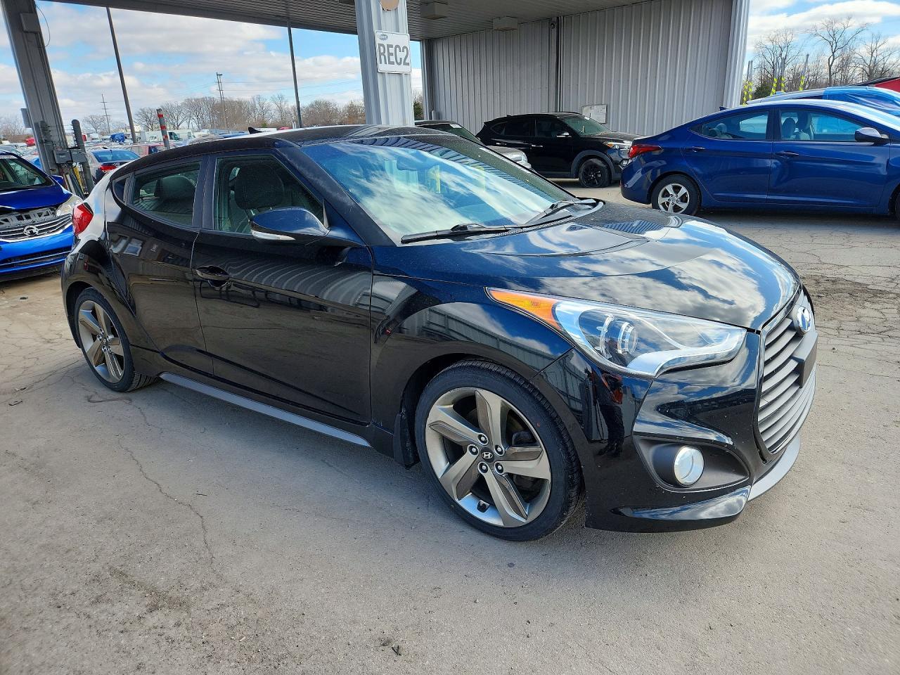 2013 HYUNDAI VELOSTER TURBO photo 7