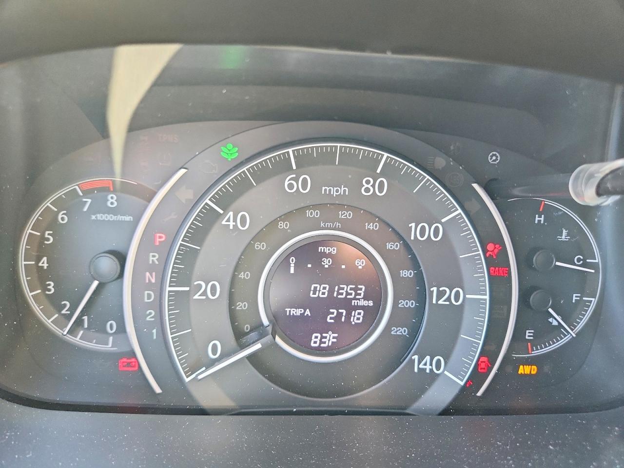 2013 HONDA CR-V LX photo 9