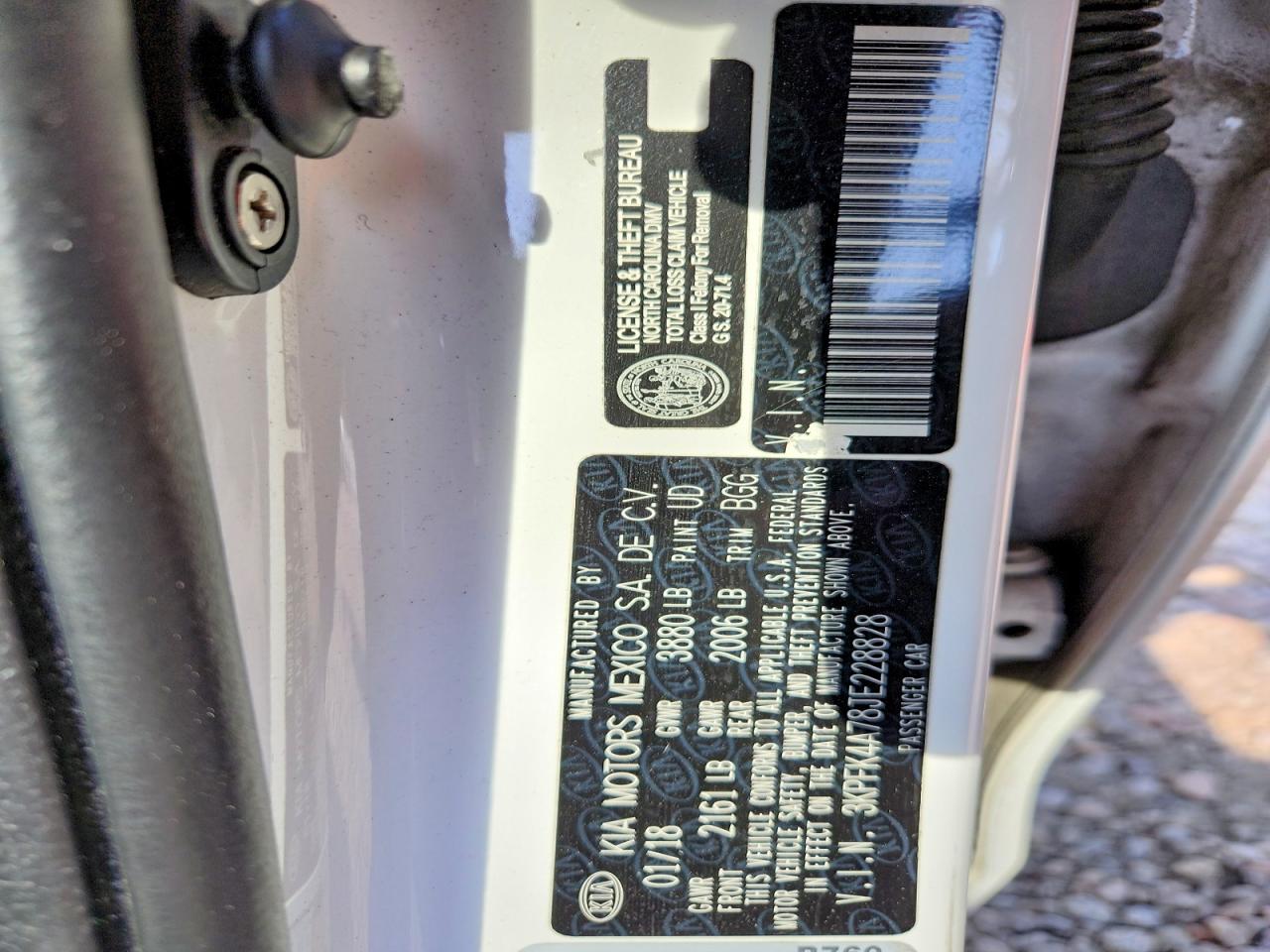 2018 KIA FORTE LX photo 25