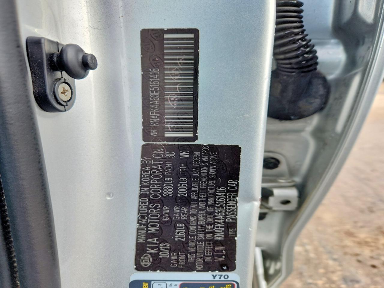2014 KIA FORTE LX photo 23