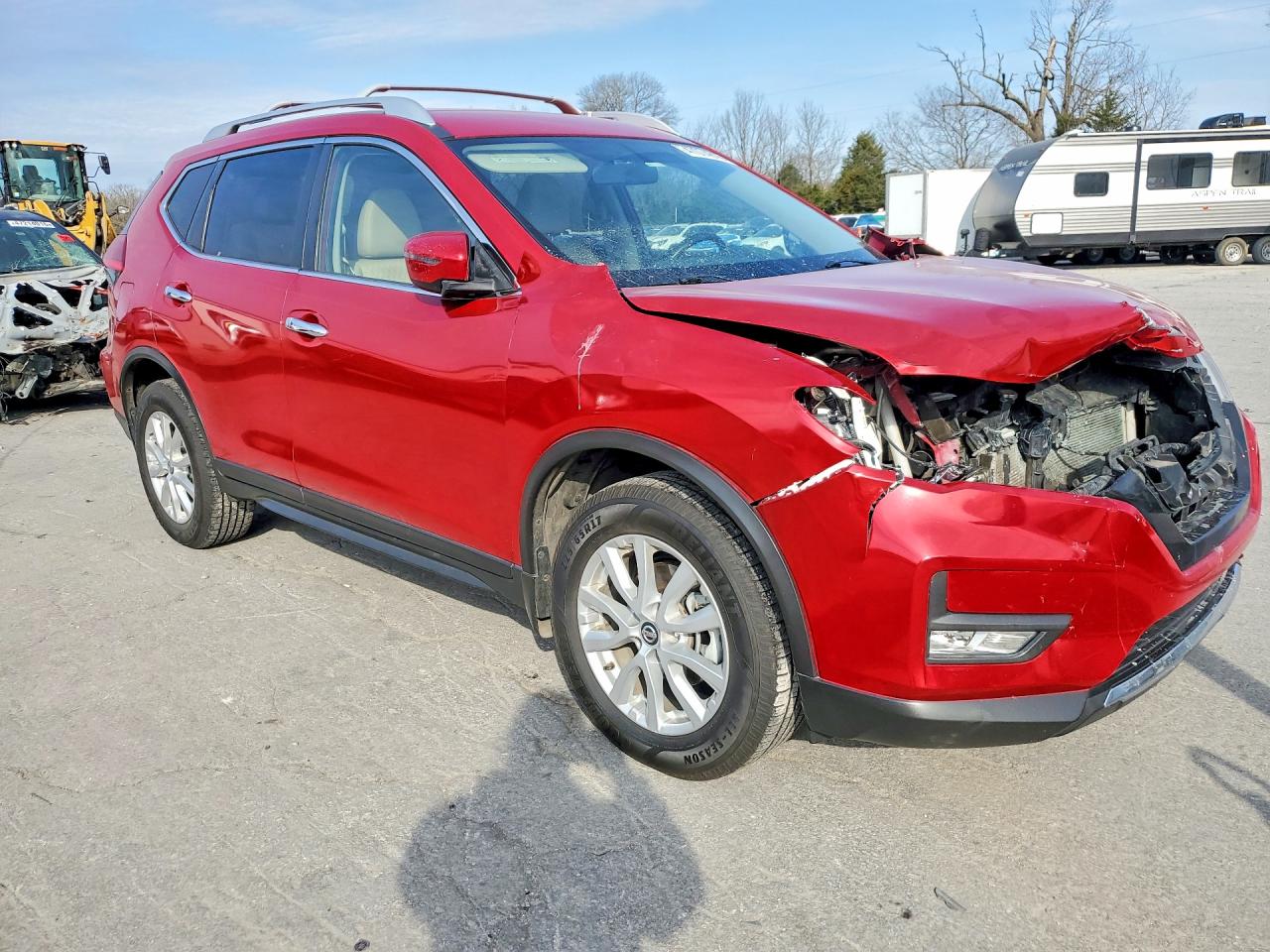 2017 NISSAN ROGUE SV photo 4