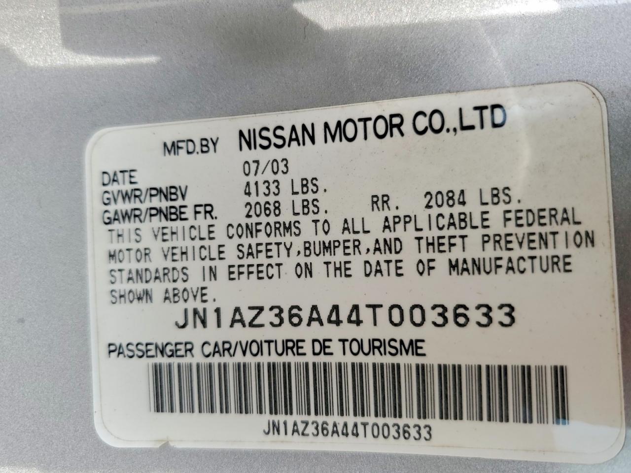 2004 NISSAN 350Z ENTHUSIAST photo 23