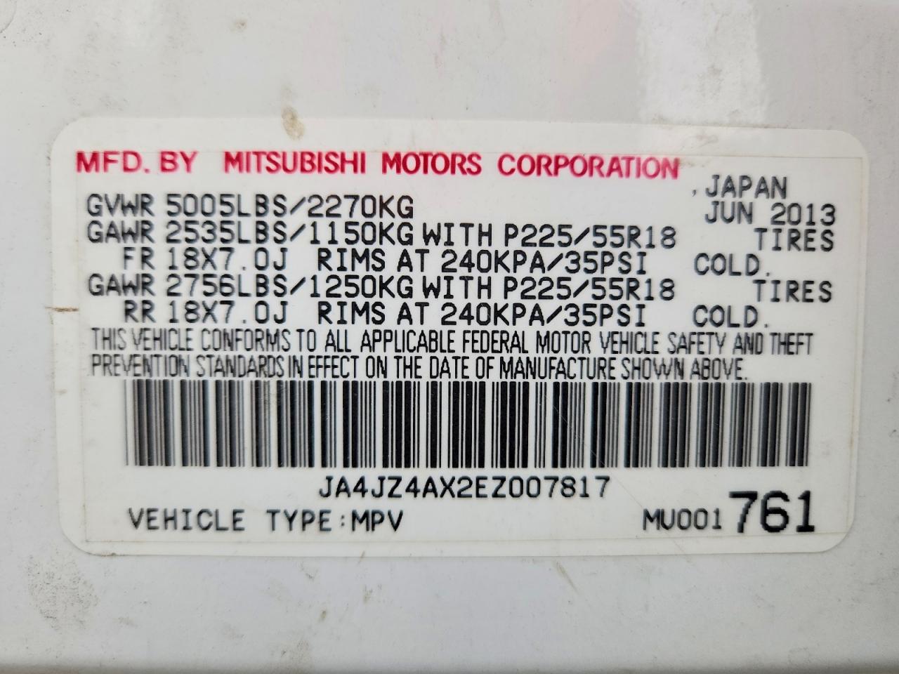 2014 MITSUBISHI OUTLANDER GT photo 27