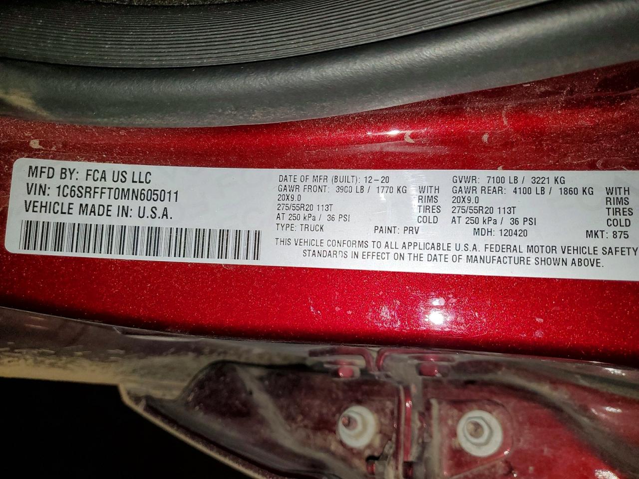 2021 RAM 1500 BIG HORN photo 23