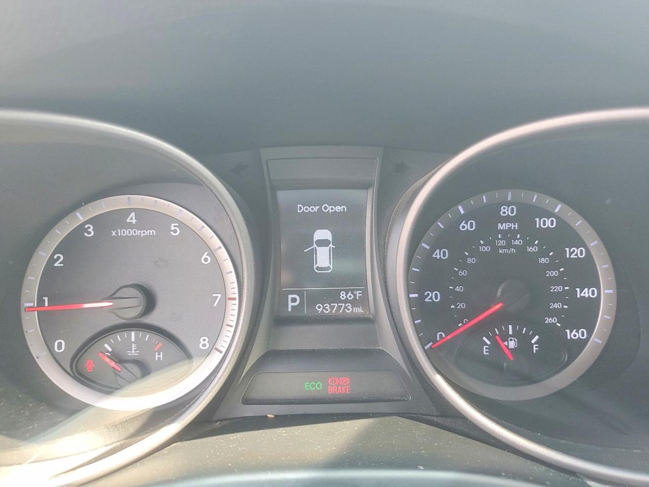2016 HYUNDAI SANTA FE SPORT 2.4L photo 9