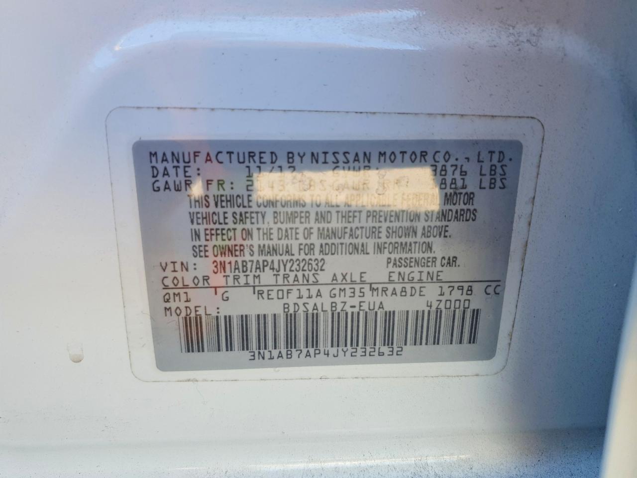 2018 NISSAN SENTRA S photo 25