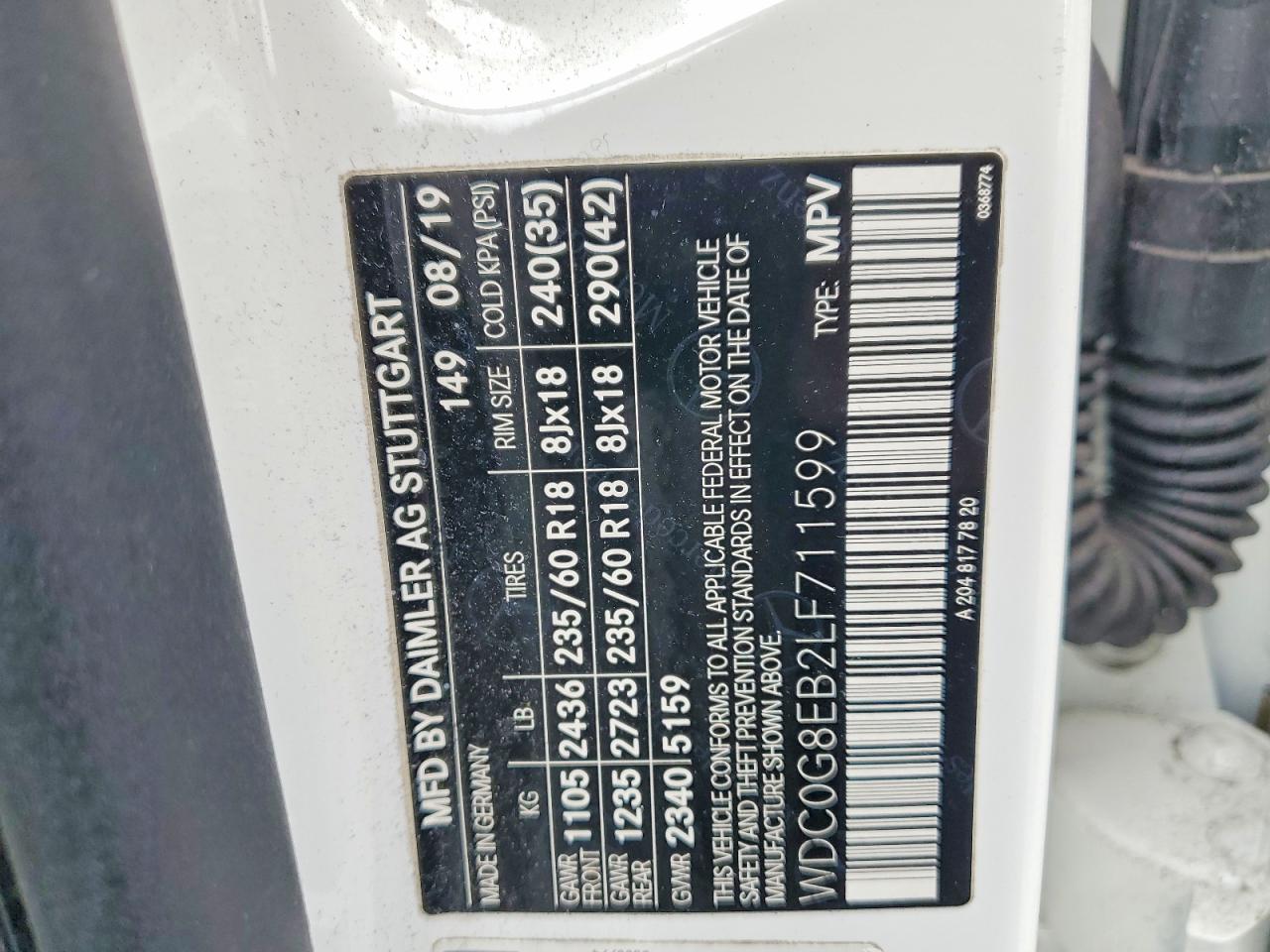 2020 MERCEDES-BENZ GLC 300 4MATIC photo 27