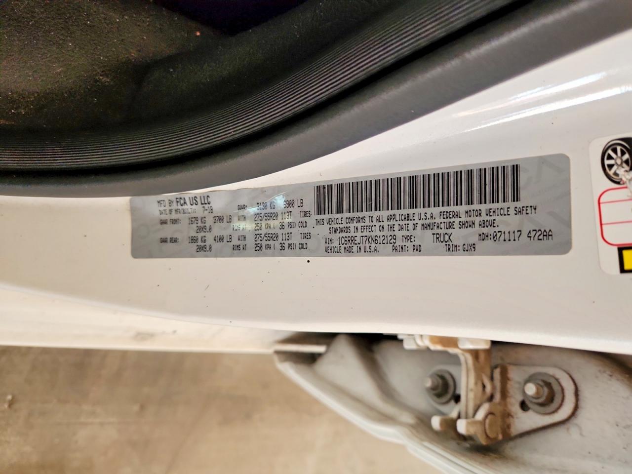 2019 RAM 1500 LARAMIE photo 13