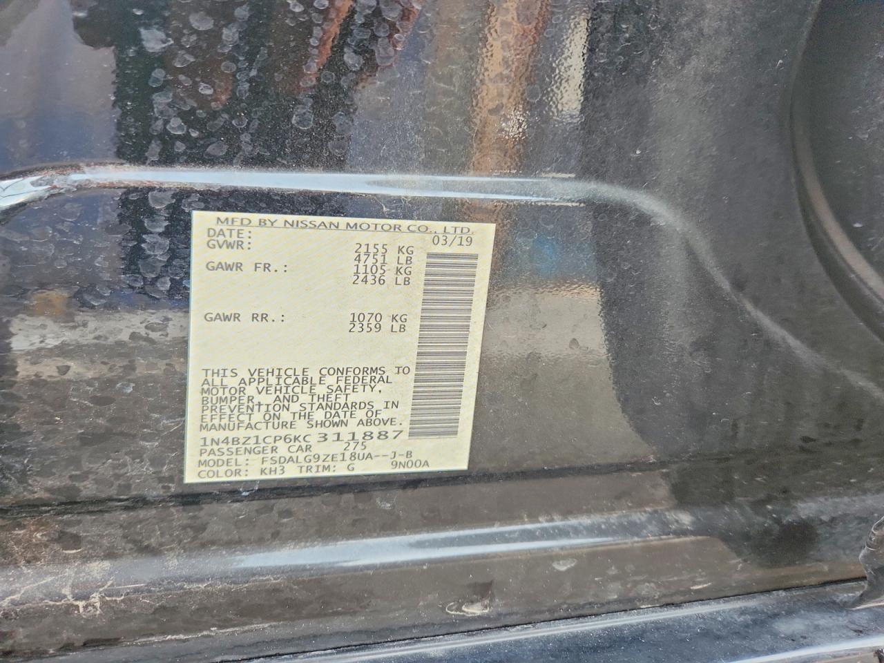 2019 NISSAN LEAF SL PLUS photo 23