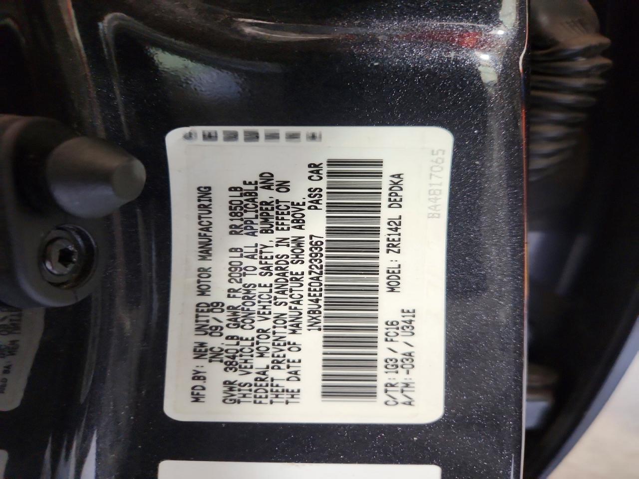 2010 TOYOTA COROLLA LE photo 34