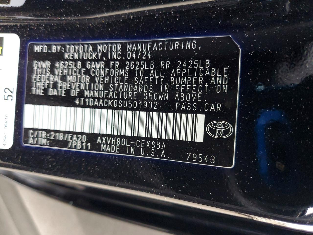 2025 TOYOTA CAMRY SE photo 34