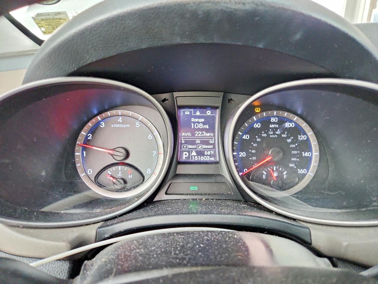 2014 HYUNDAI SANTA FE SPORT 2.4L photo 9