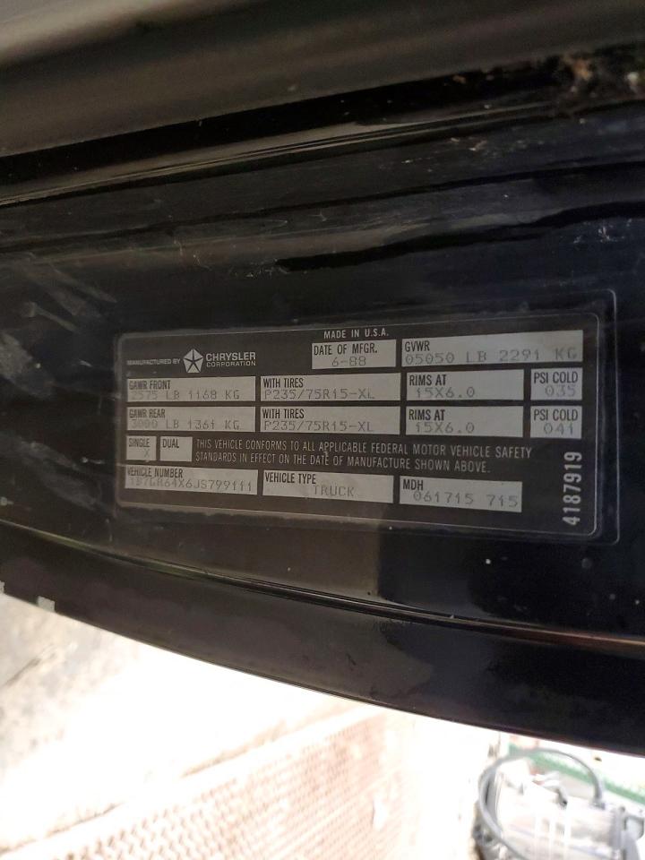 1988 DODGE DAKOTA SPORT photo 13