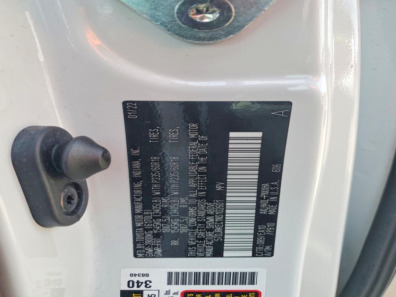 2022 TOYOTA SIENNA XLE 7-PASSENGER photo 14