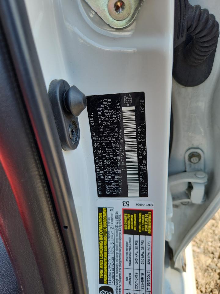 2024 TOYOTA CAMRY XSE V6 photo 23