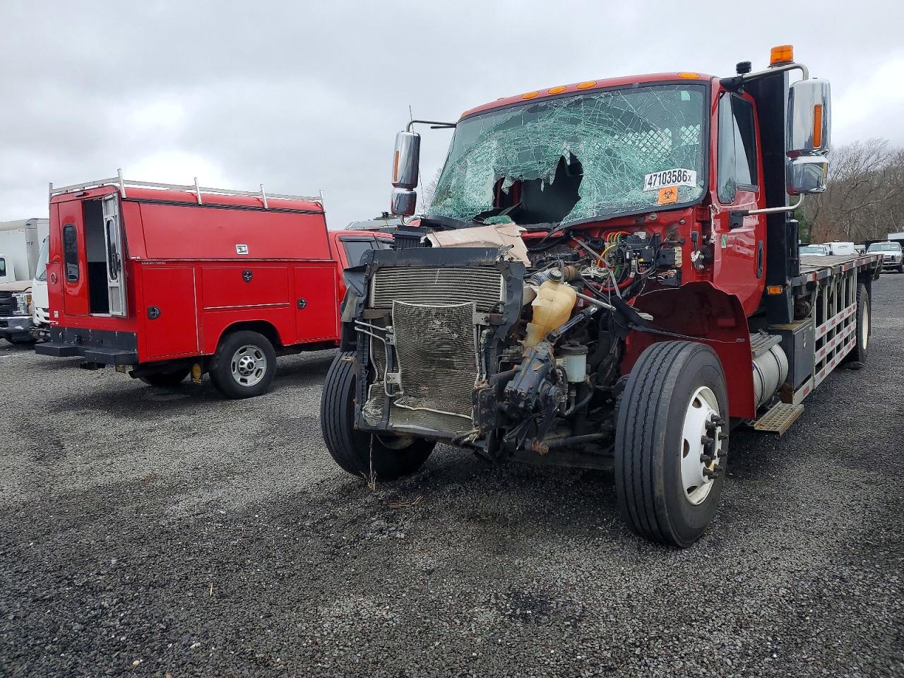 2018 INTERNATIONAL MA025 FLATBED TRUCK photo 4