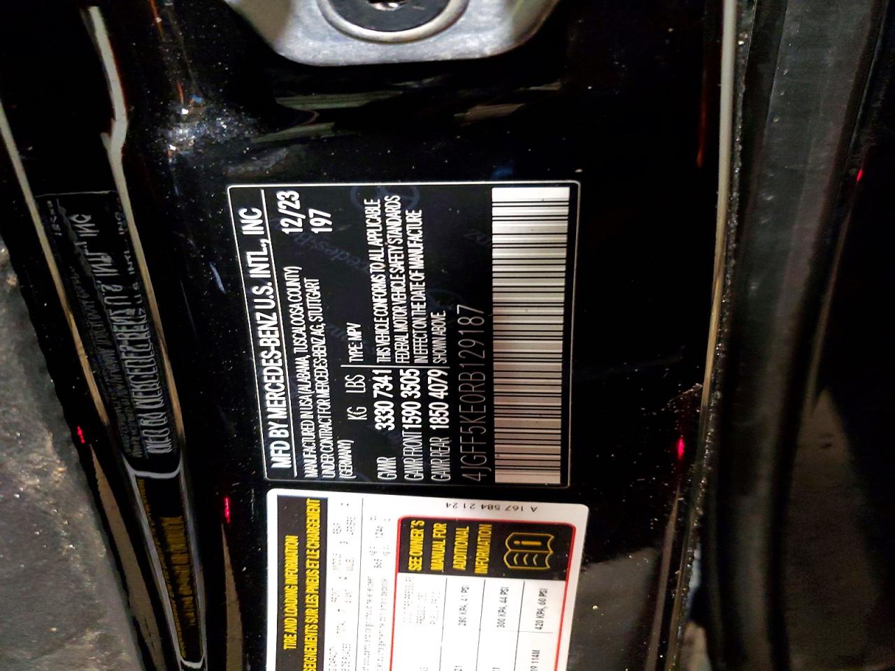 2024 MERCEDES-BENZ GLS 450 4MATIC photo 13