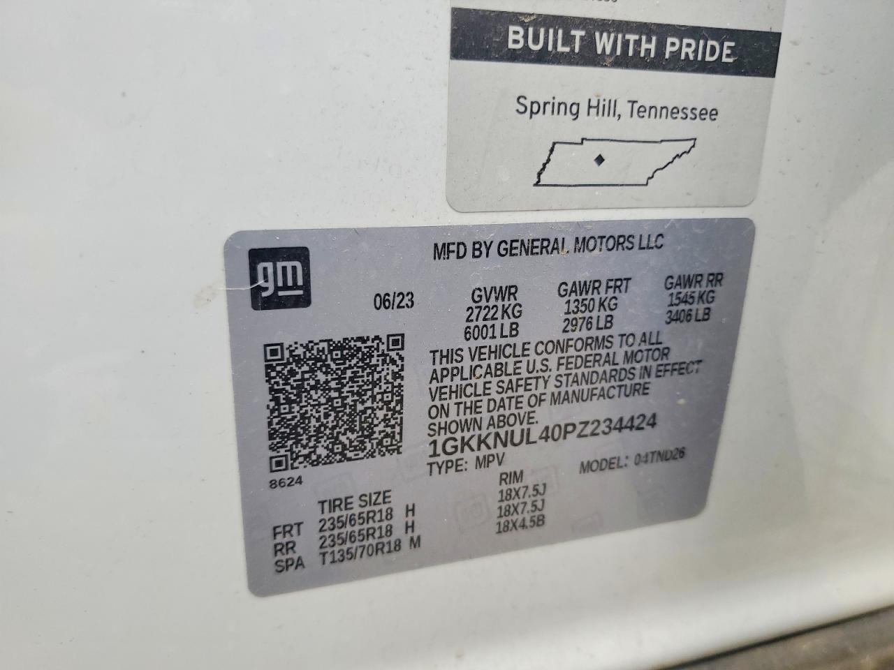 2023 GMC ACADIA SLT photo 37