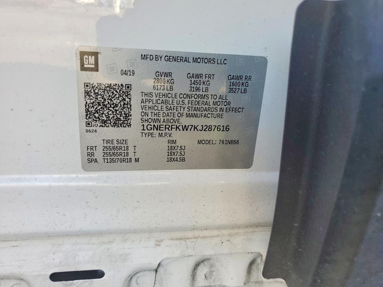 2019 CHEVROLET TRAVERSE LS photo 40