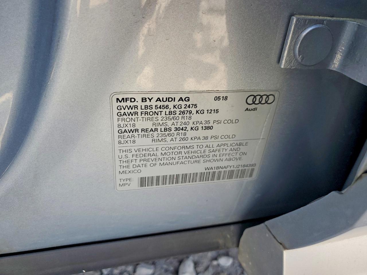 2018 AUDI Q5 PREMIUM PLUS photo 23