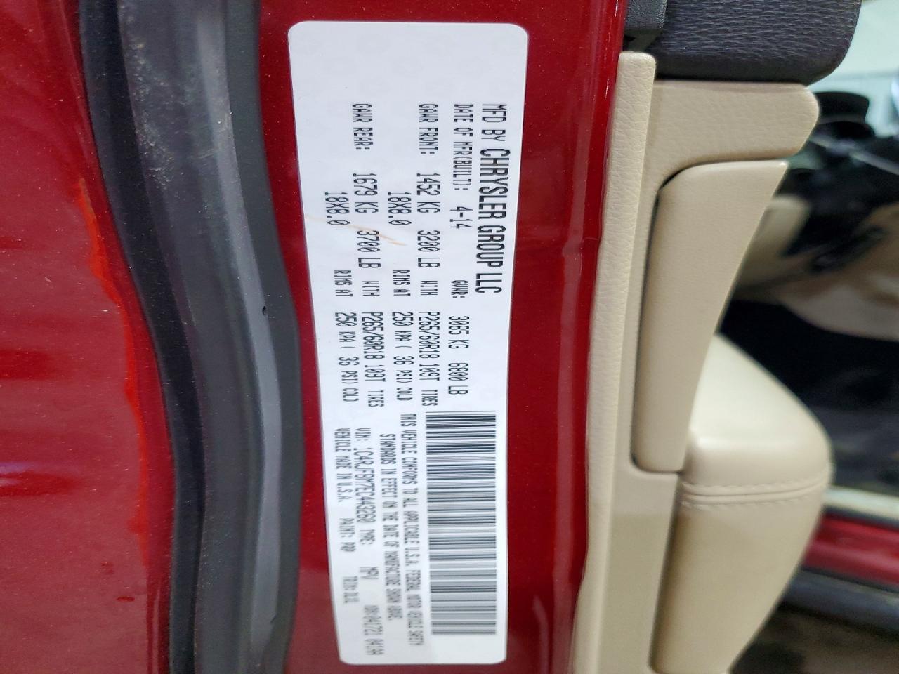 2014 JEEP GRAND CHEROKEE LIMITED photo 25
