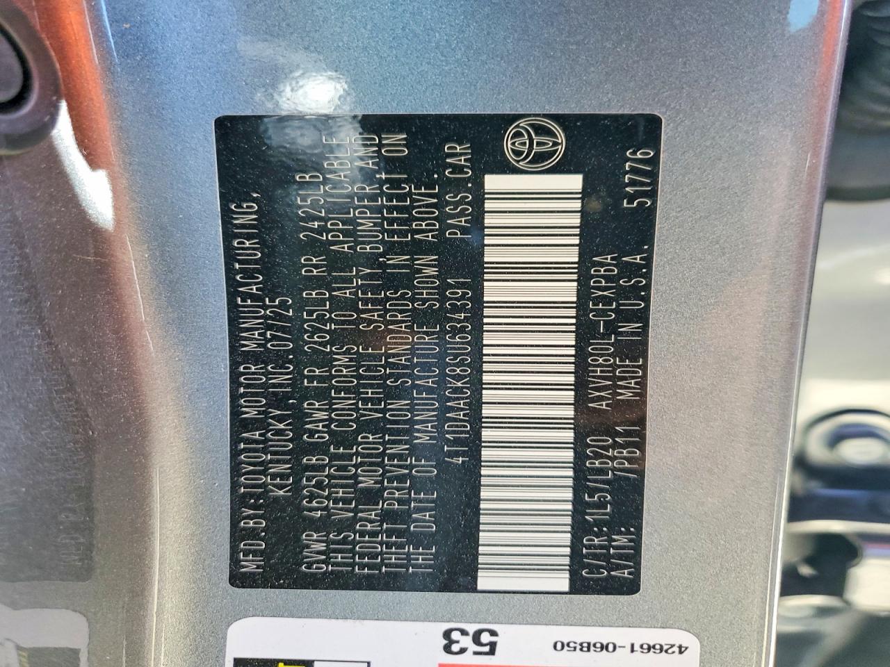 2025 TOYOTA CAMRY XSE photo 34