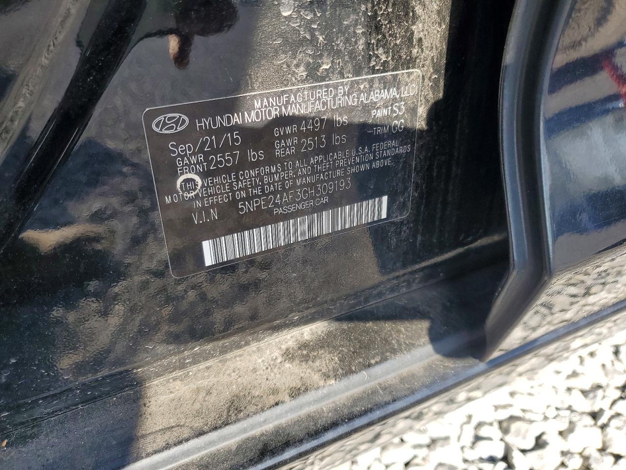 2016 HYUNDAI SONATA SE photo 34