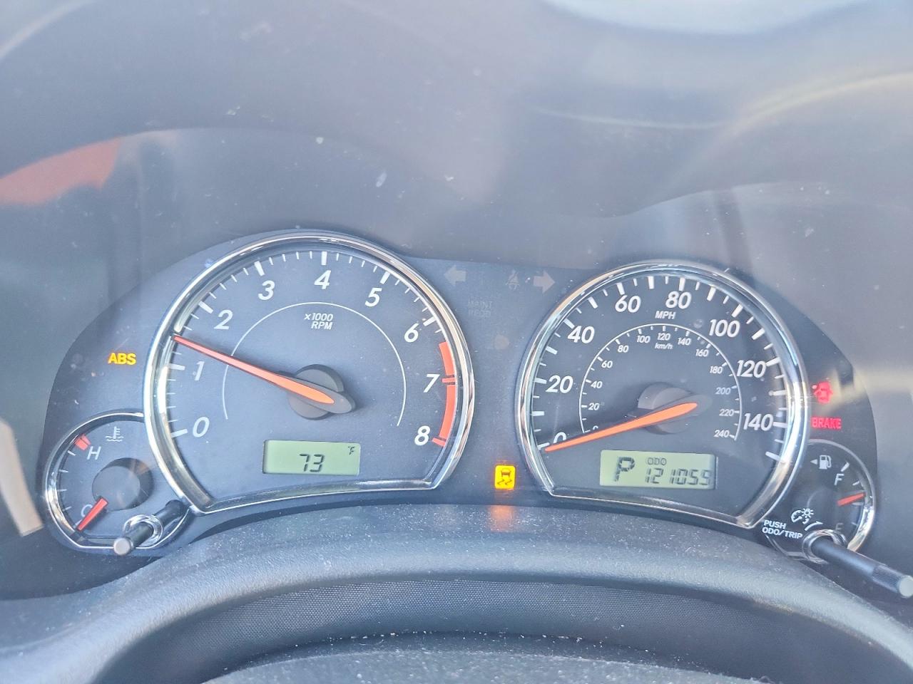 2012 TOYOTA COROLLA S photo 9