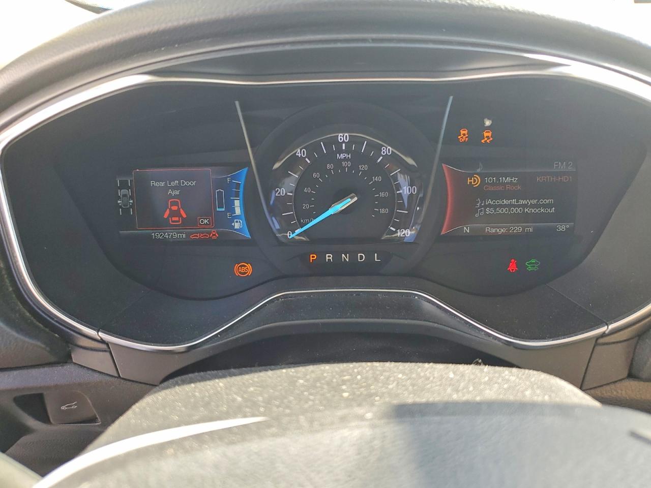 2017 FORD FUSION TITANIUM PHEV photo 9
