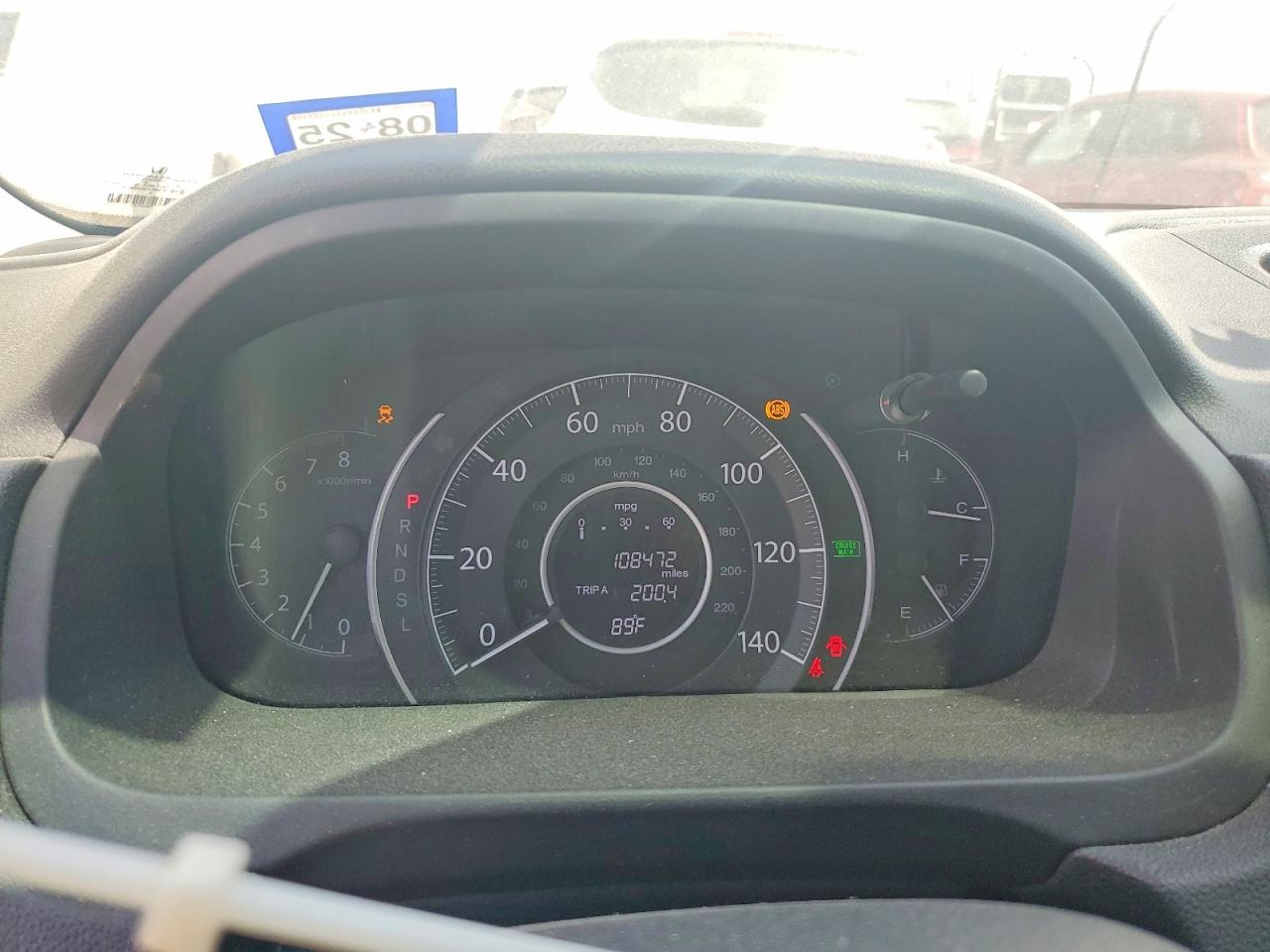 2016 HONDA CR-V LX photo 9