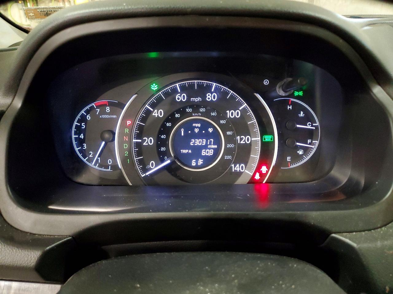 2012 HONDA CR-V EXL photo 17