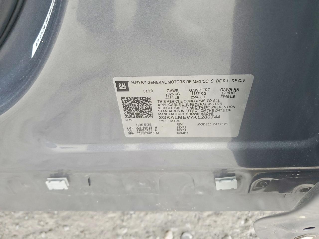 2019 GMC TERRAIN SLE photo 37
