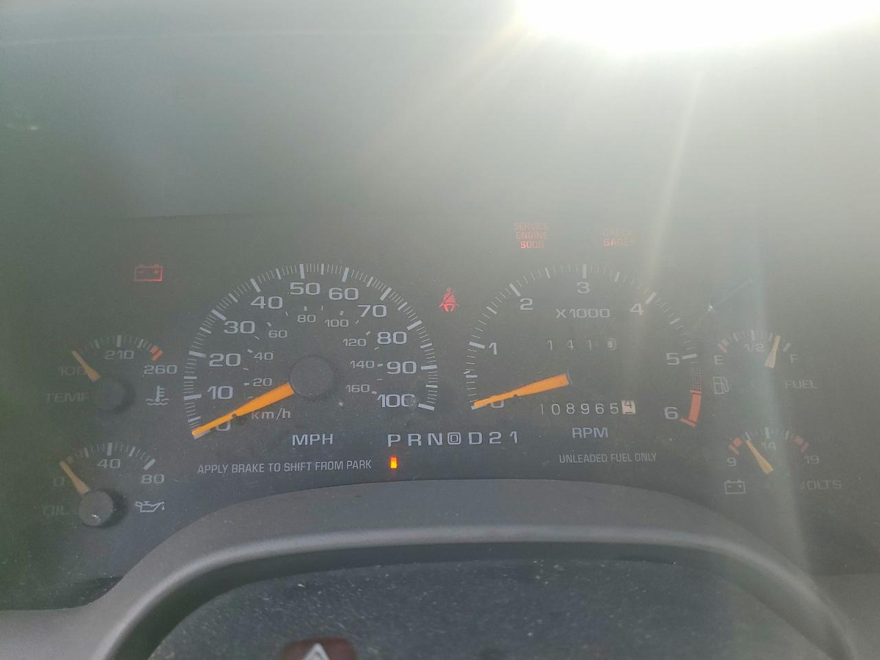 1996 CHEVROLET S TRUCK S10 photo 17