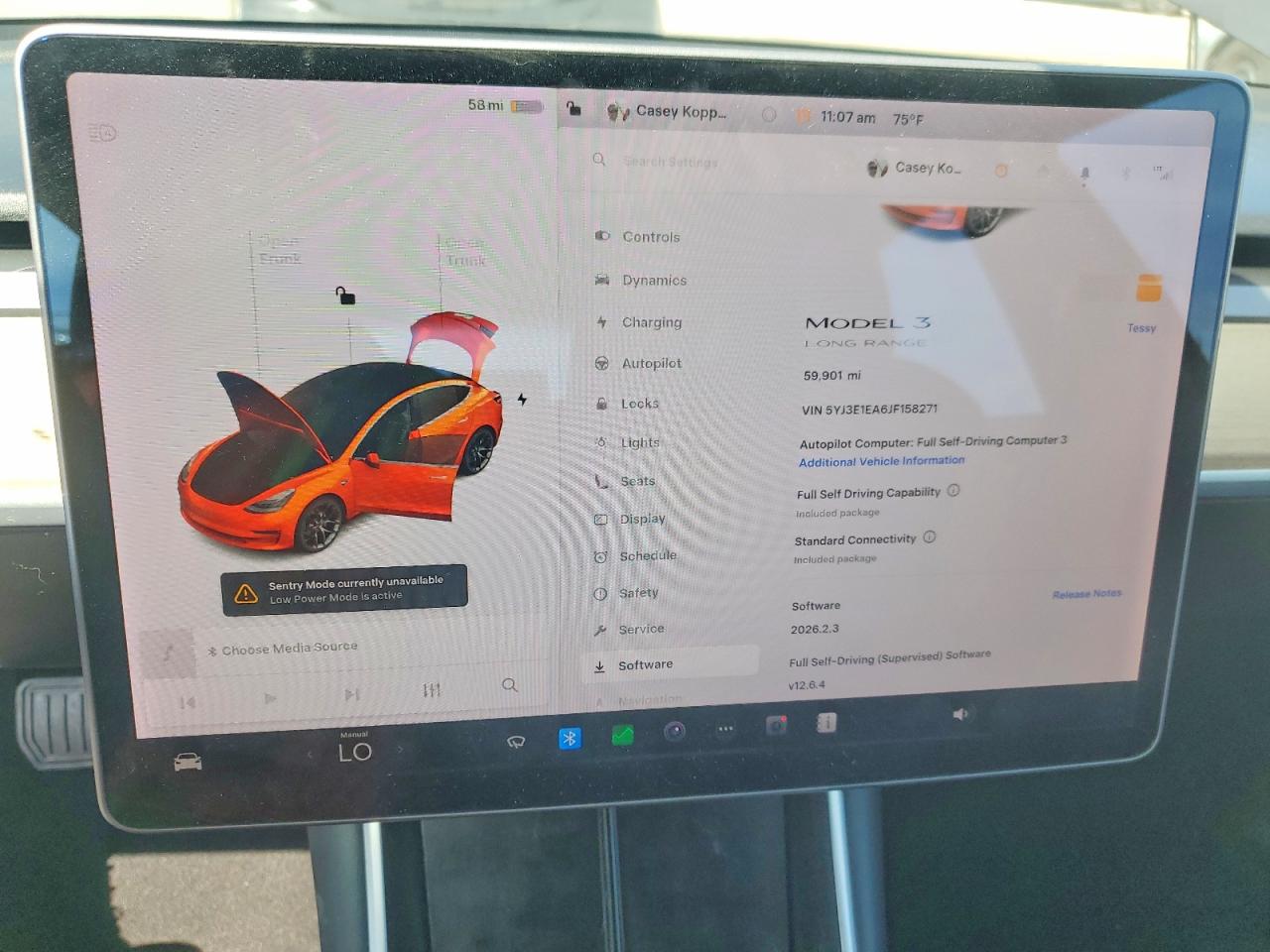 2018 TESLA MODEL 3 photo 9