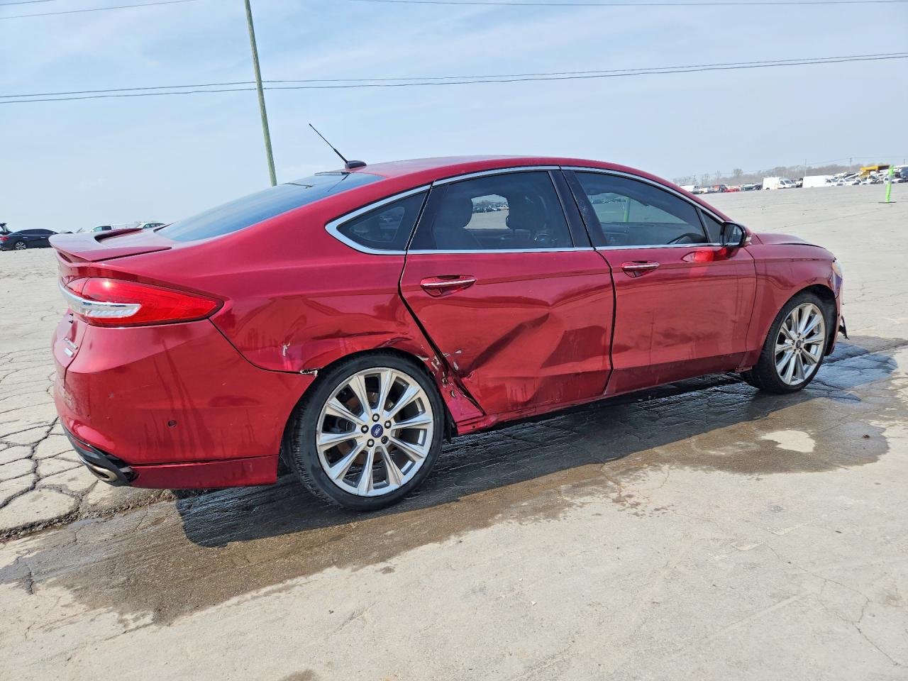 2017 FORD FUSION TITANIUM photo 7