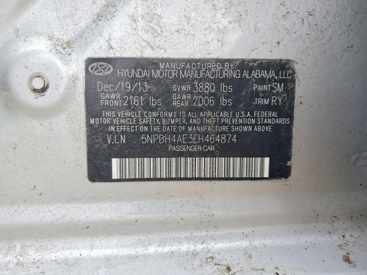 2014 HYUNDAI ELANTRA LIMITED photo 23