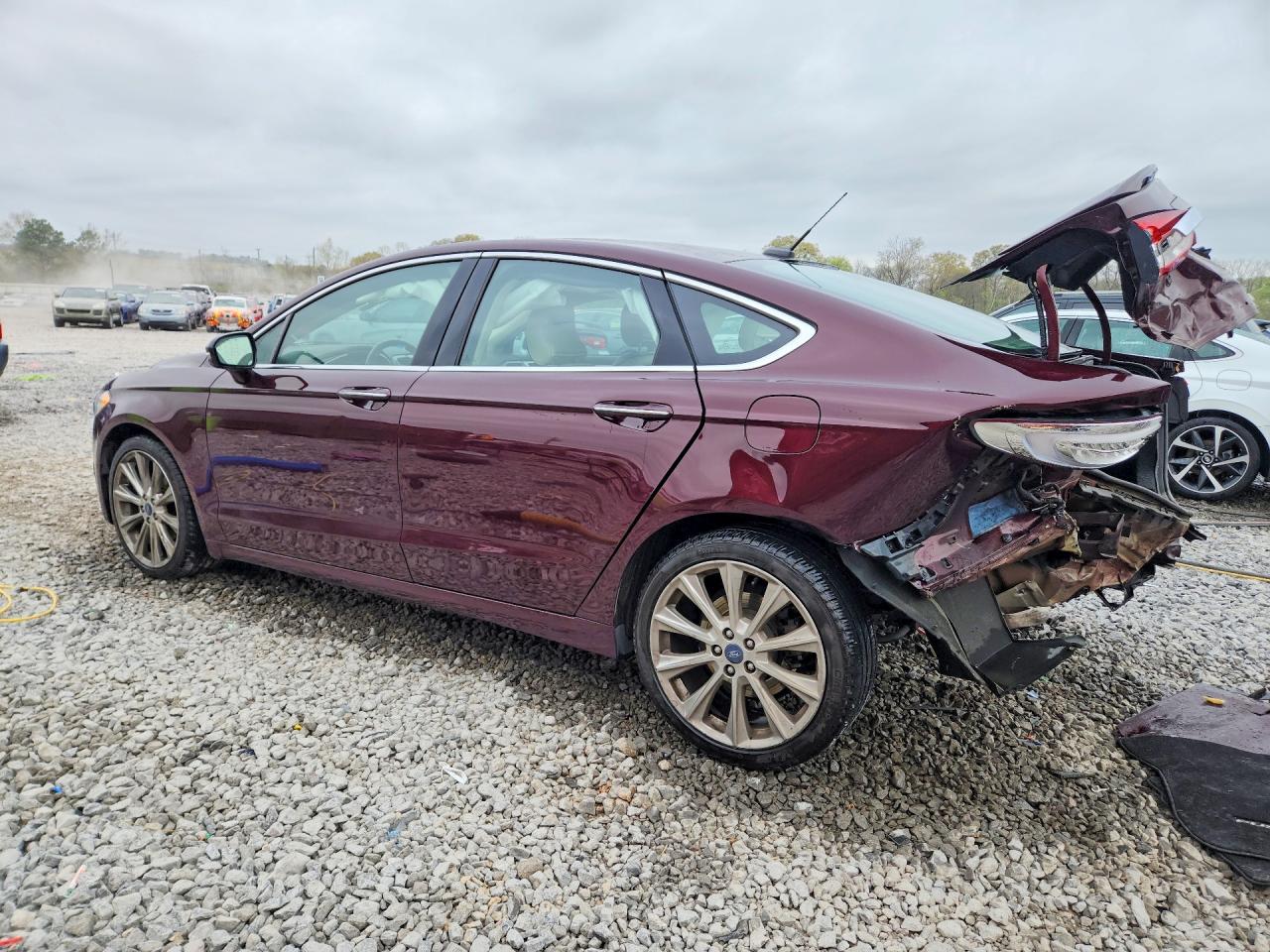 2017 FORD FUSION TITANIUM photo 3