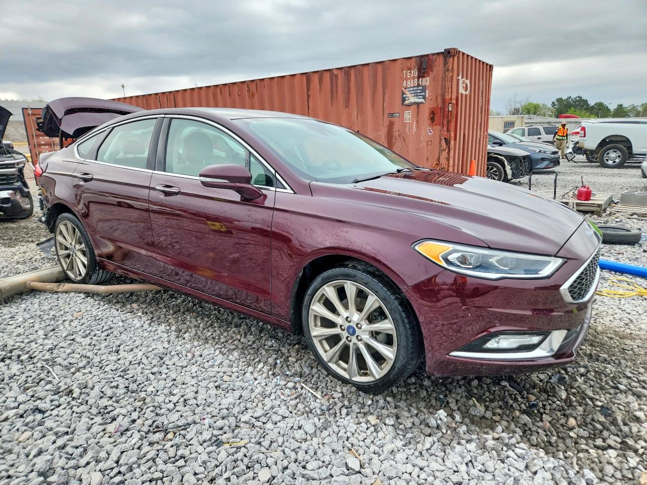 2017 FORD FUSION TITANIUM photo 7