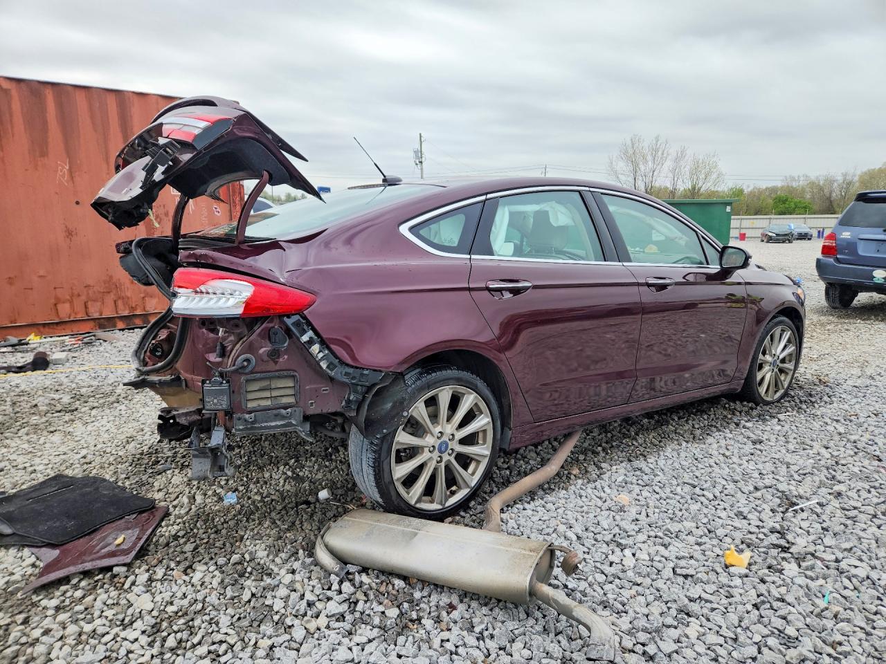 2017 FORD FUSION TITANIUM photo 5