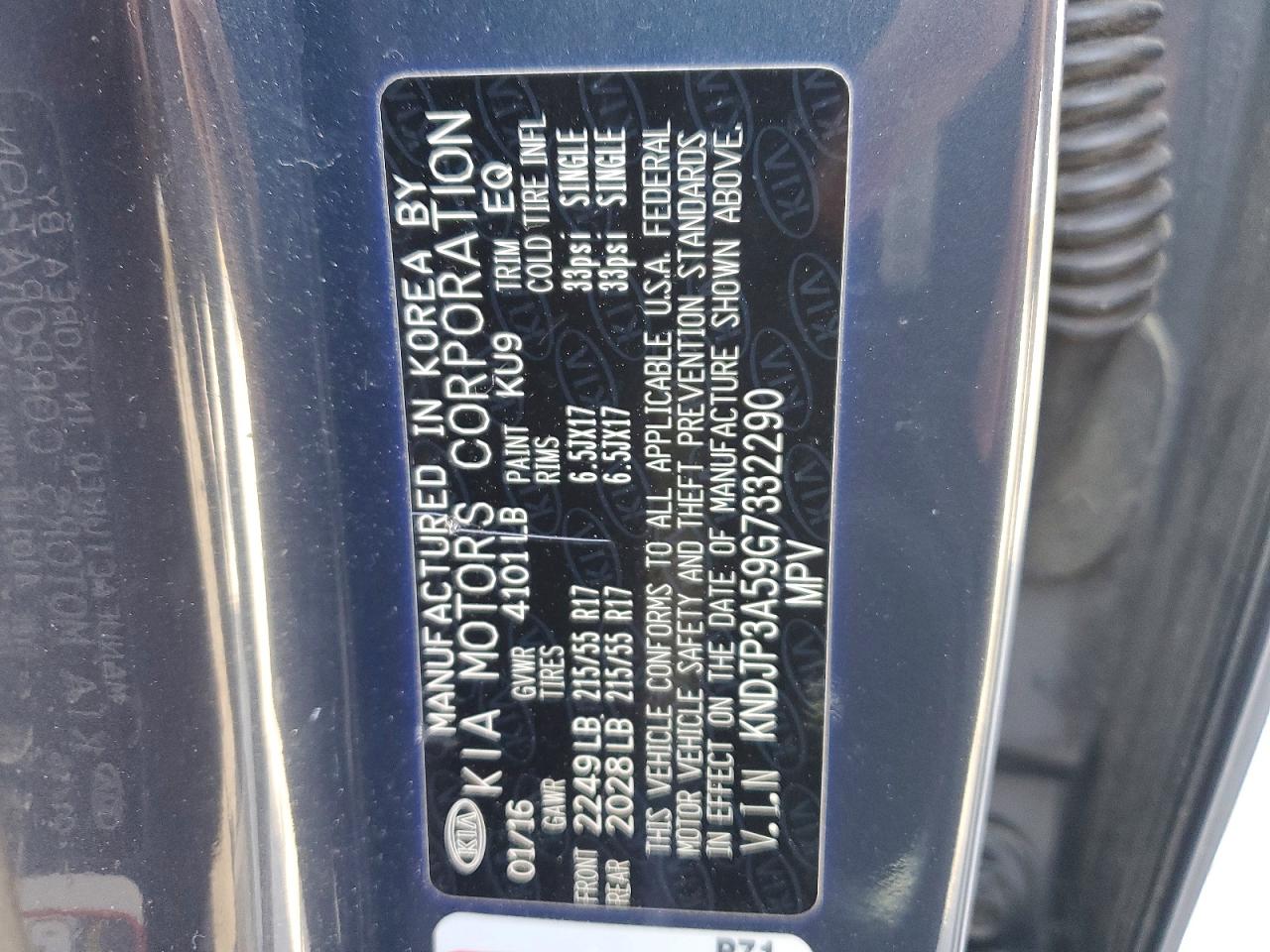 2016 KIA SOUL photo 37