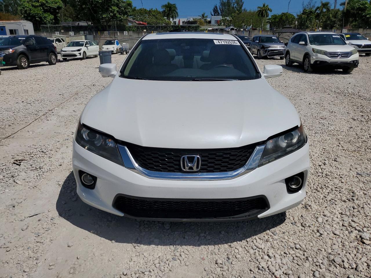 2013 HONDA ACCORD EXL photo 5
