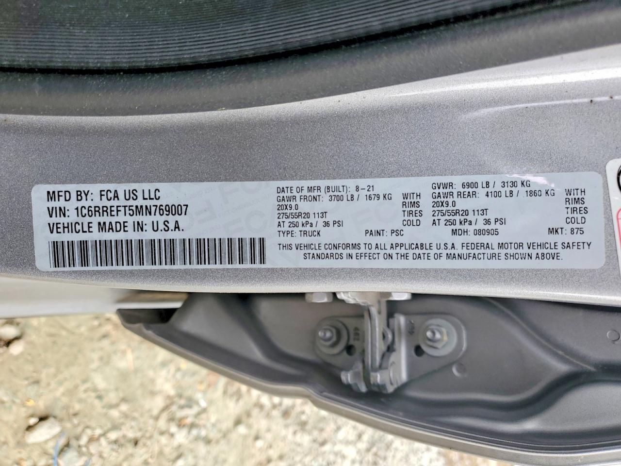 2021 RAM 1500 BIG HORN photo 23