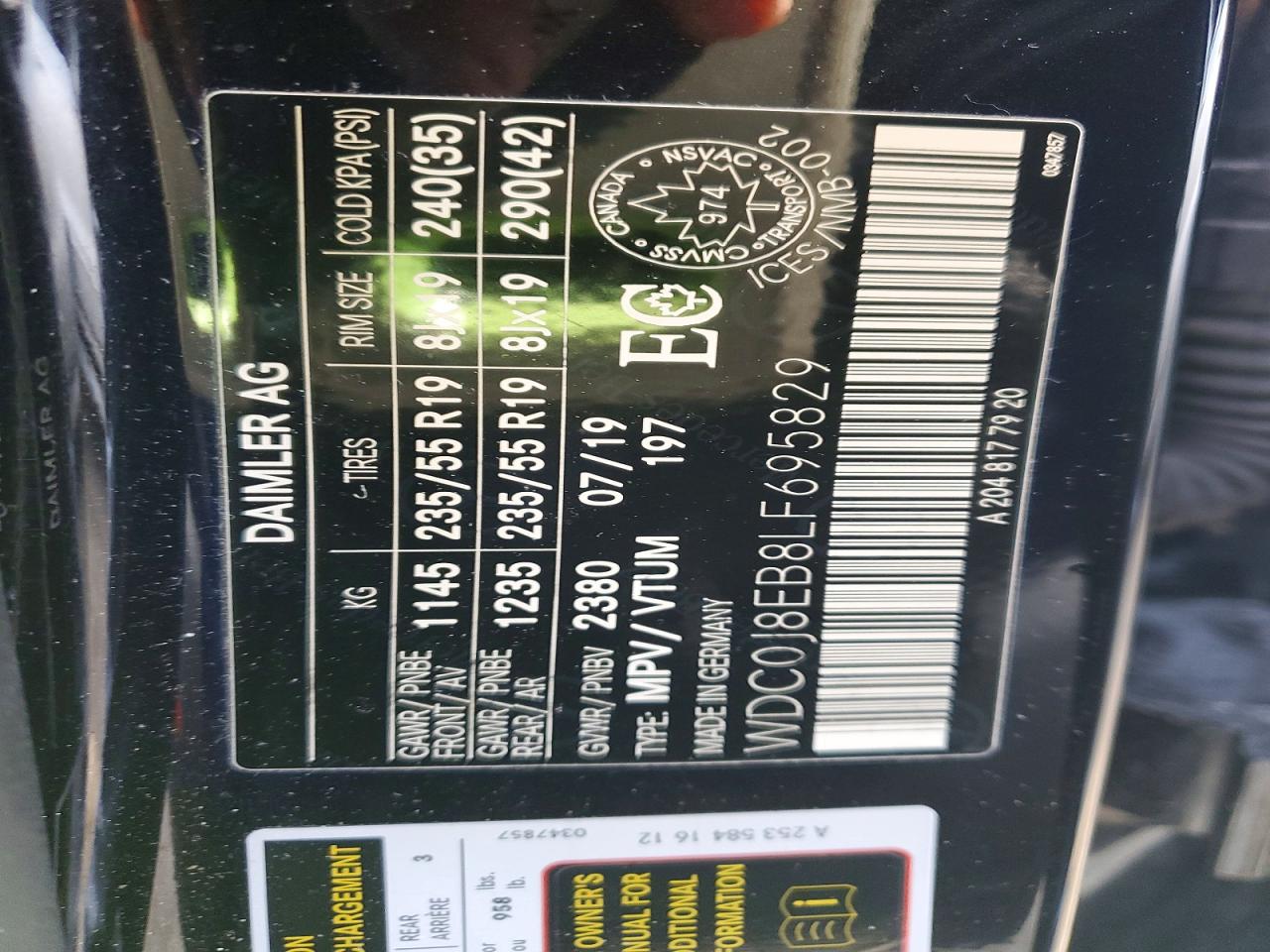 2020 MERCEDES-BENZ GLC COUPE 300 4MATIC photo 40