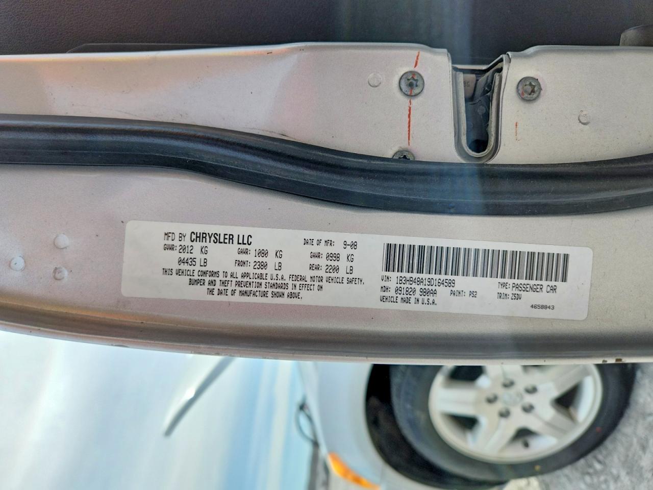 2009 DODGE CALIBER SXT photo 37