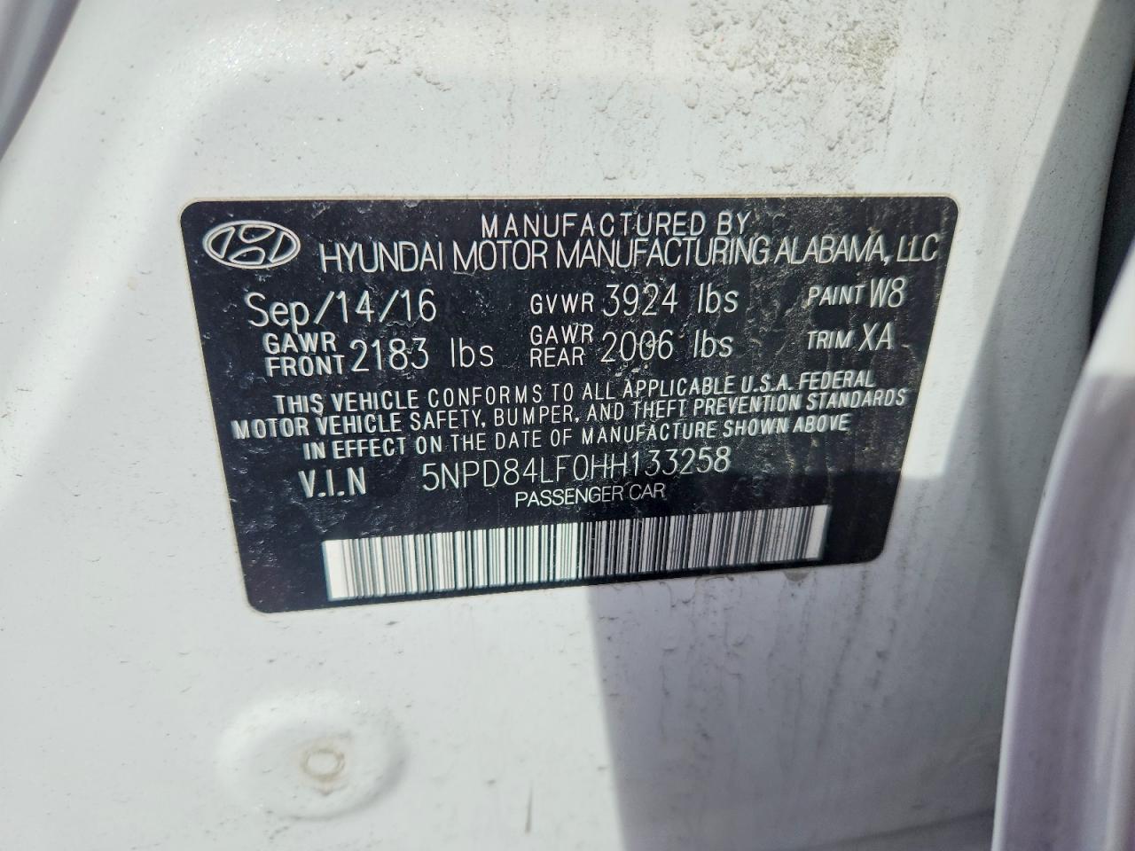 2017 HYUNDAI ELANTRA VALUE EDITION photo 12